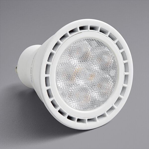 TCP LED7MR16GU1030KFL 6W Dimmable LED Lamp, 500 Lumens, 3000K, GU10 Base (MR16)
