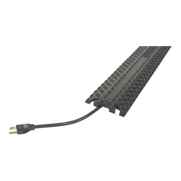 Vestil 40" x 5 1/2" Black Anti-Slip Rubber Cable Guard MRHR-39