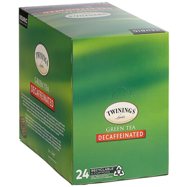 Twinings Green Decaffeinated Tea Single 