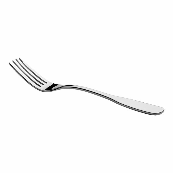 An Acopa Triumph stainless steel salad/dessert fork with a silver handle.