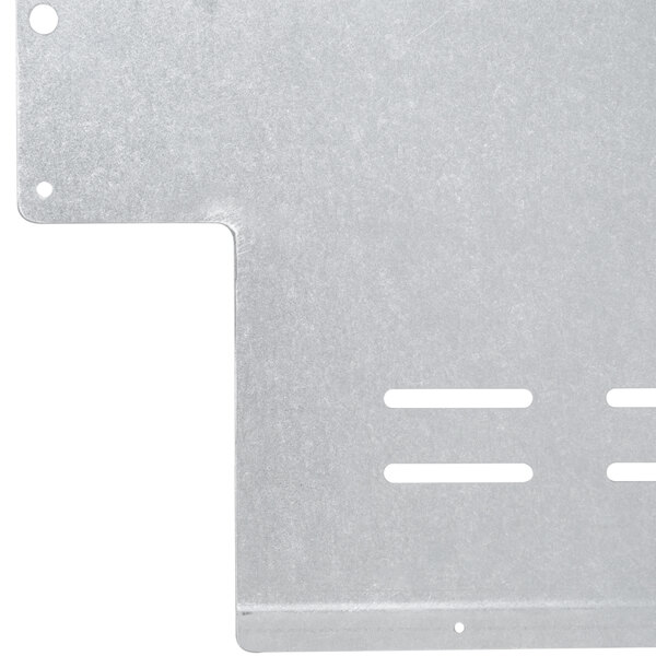 A metal plate with holes designed for a Cooking Performance Group Salamander Range.