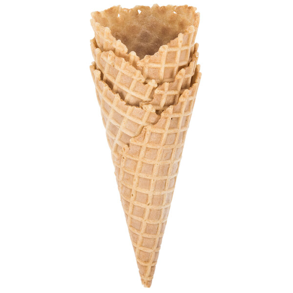 Joy Regular Size Ice Cream Waffle Cone 228/Case
