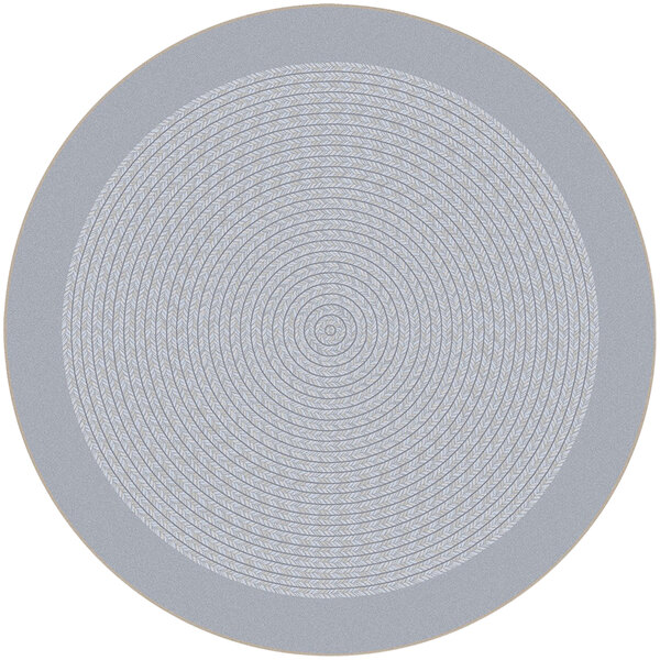 A circular pattern on a white surface.