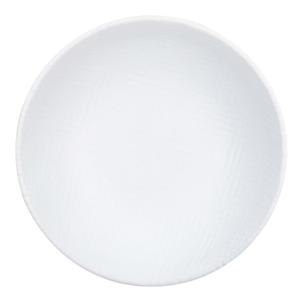 Cal-Mil Sedona 29 oz. Textured White Coupe Melamine Bowl
