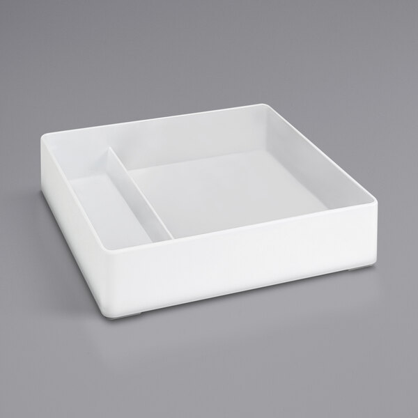 White Melamine Bento Box - Cal-Mil Plastic Products Inc.