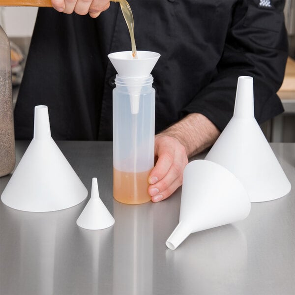 Plastic Kitchen Funnel Set 
