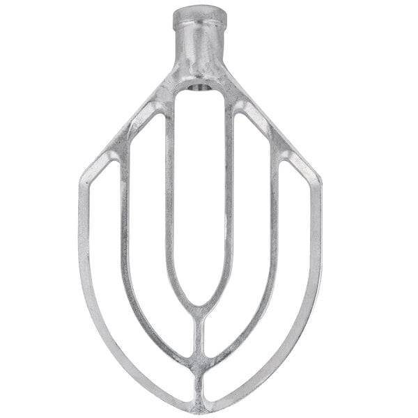 A silver Hobart Classic Aluminum Flat Beater attachment.