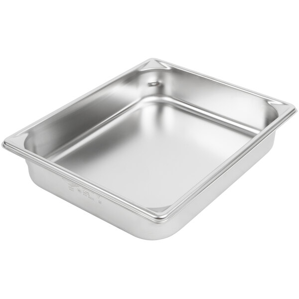 LOT 4 Half Size 1'' Deep Stainless Steel Steam Table Pans vollrath super pan 1/2 