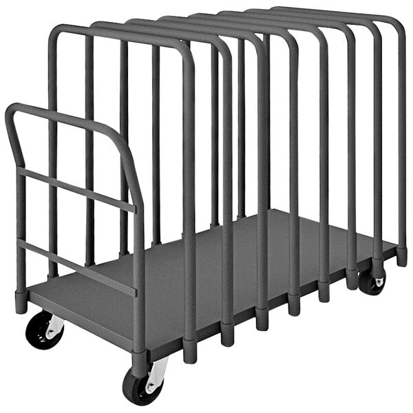 A Durham metal panel truck with 8 removable dividers.