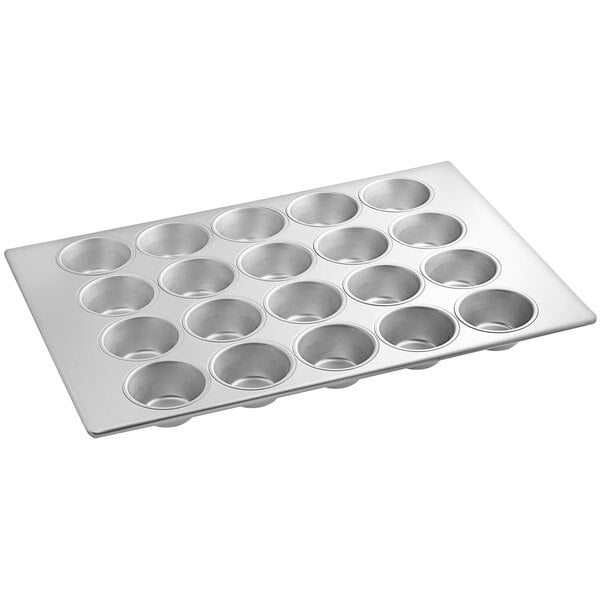 11 x 7-inch MUFFIN CUPCAKE PAN 18/0-gauge Commercial Stainless