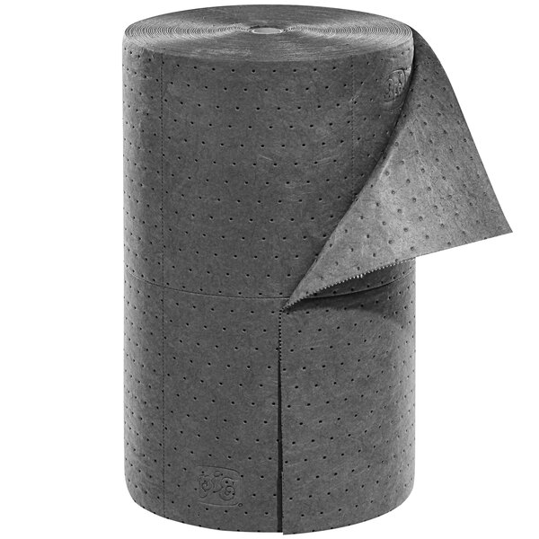 A New Pig heavy weight absorbent mat roll.