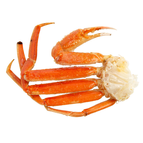 Chesapeake Crab legs on a white background.