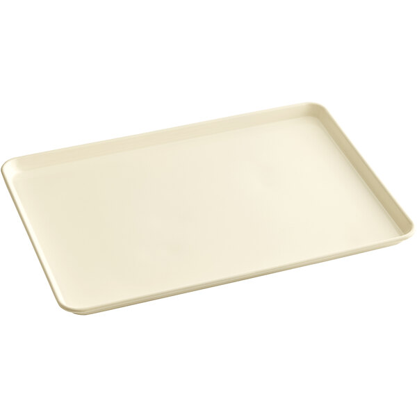 Baker's Mark Full Size 18 Gauge 18 x 26 Wire in Rim Aluminum Sheet Pan  with