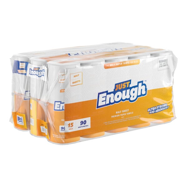 PAPER TOWEL ROLL 2 PLY 90 SHEETS/RL 6 X 11 PK/12 (BOU-PGC6130