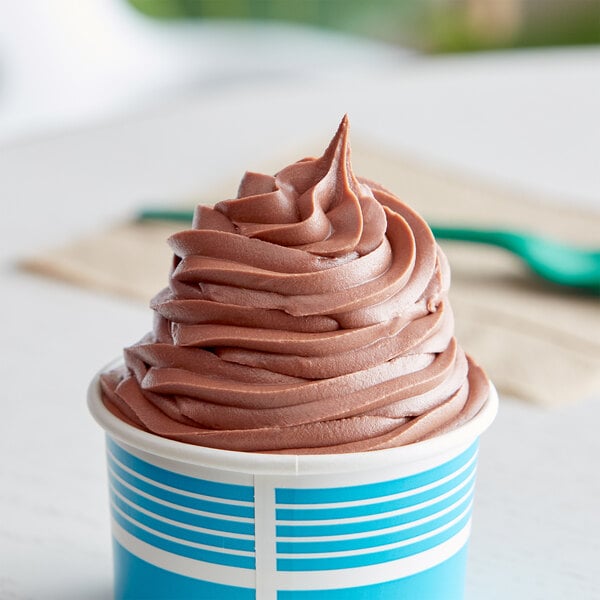 Dannon YoCream Non-Fat Classic Chocolate Frozen Yogurt 0.5 Gallon -