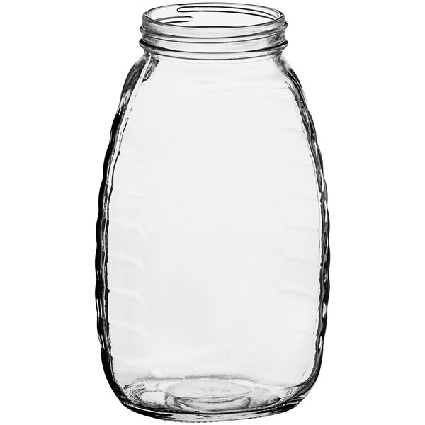 16 Ounce Wide Mouth Glass Jar - 63-400 mm