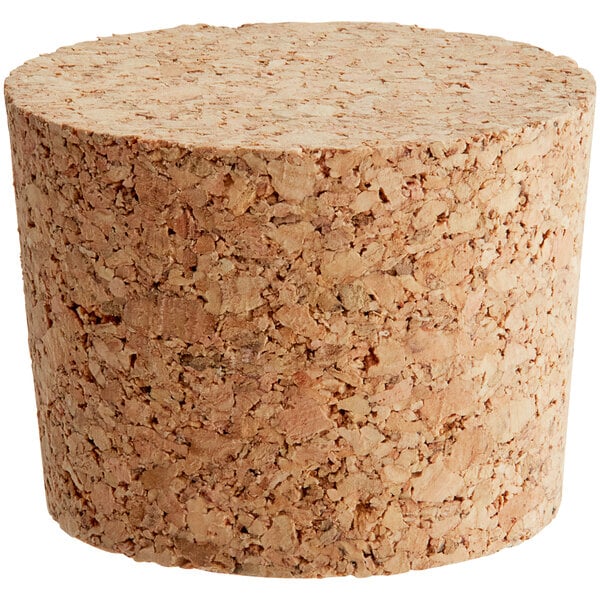 A close up of a cork.