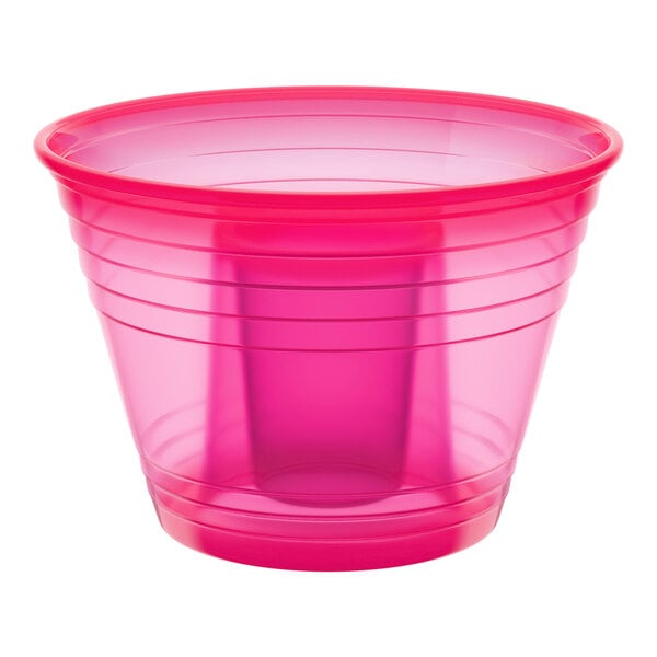 Fineline Quenchers 4112-RD Blaster Bomb Shot Cups / Power Bombs Neon Red - 25/Pack