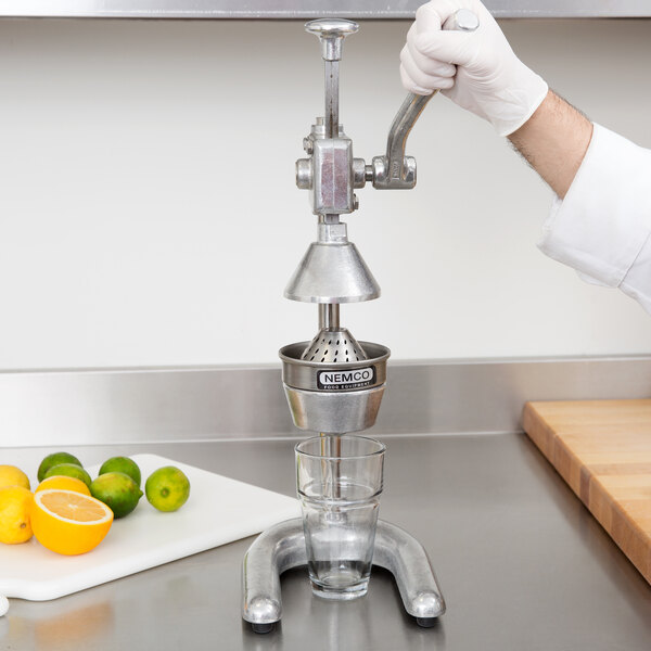 Citrus Juicer Nemco 55850 Manual Heavy Duty Easy Citrus Juicer