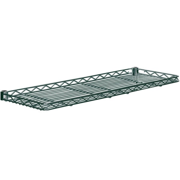 A Metro smoked glass cantilever shelf.
