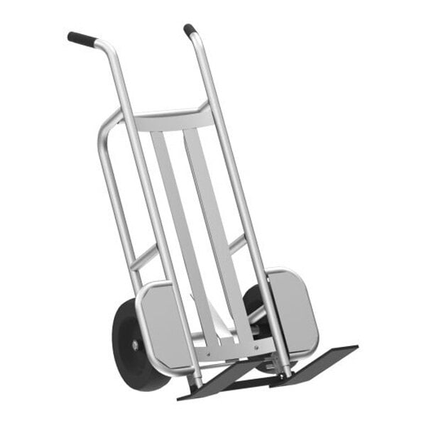 A Valley Craft aluminum hand truck with pneumatic wheels.