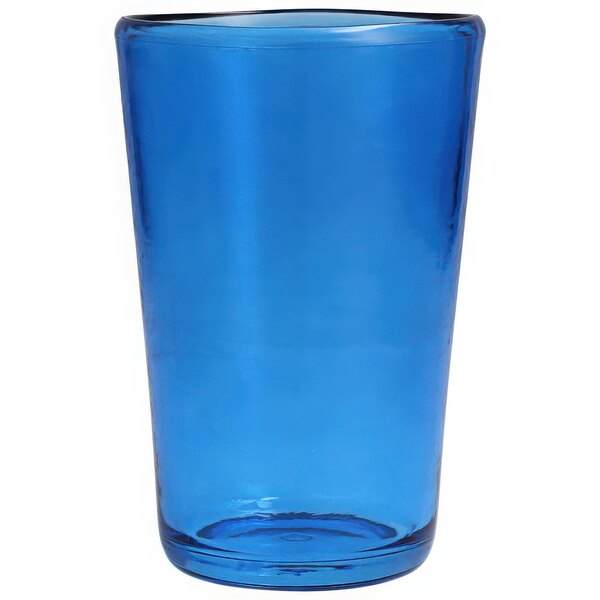 A blue Fortessa Veranda Tritan highball glass.