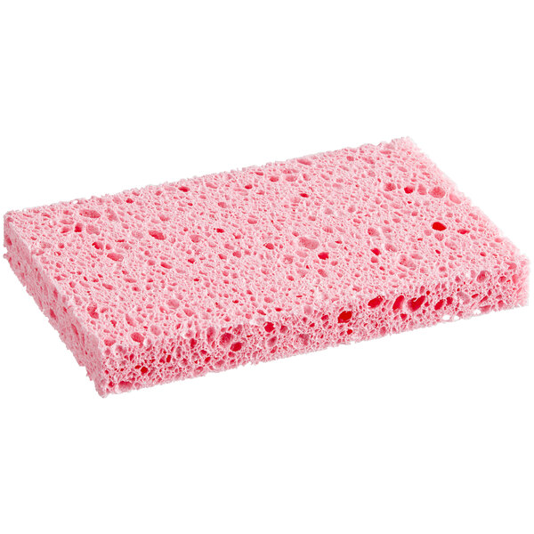 ITTAHO 12 Pcs Heavy Duty Cellulose Sponges, All-Purpose Non-Scratch  Cleaning Sponge, Pink