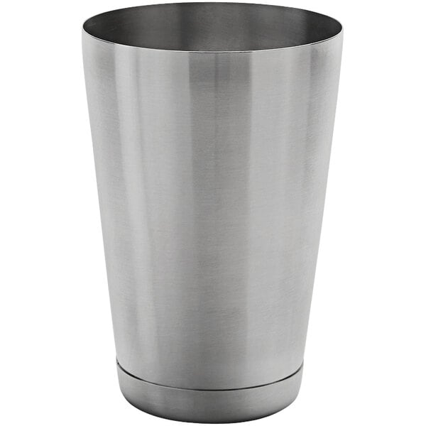 An American Metalcraft silver weighted shaker tin.