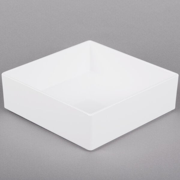 Cal-Mil 1393-15M Cater Choice White Melamine Box - 10