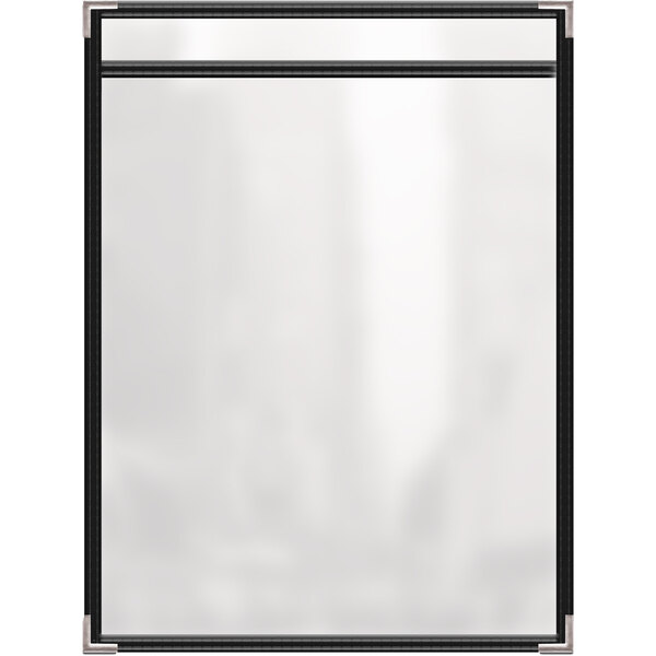 A white background with black trim and black lines.