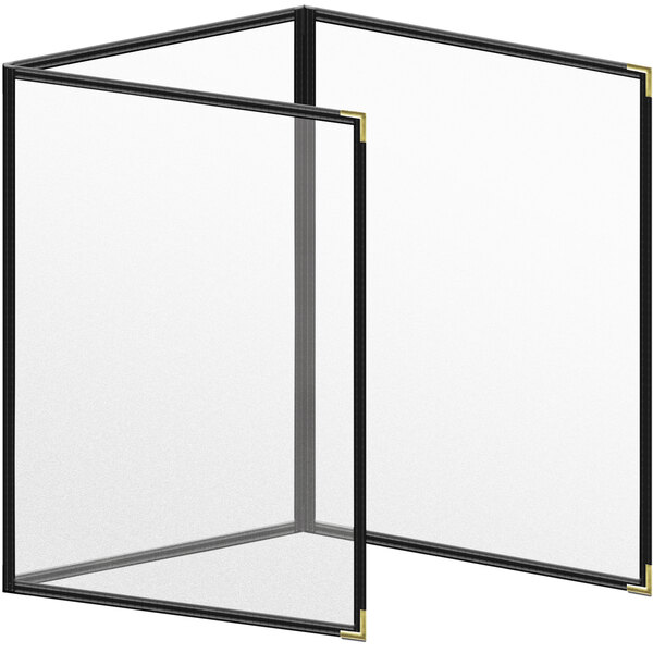 A white rectangular object with a black frame.