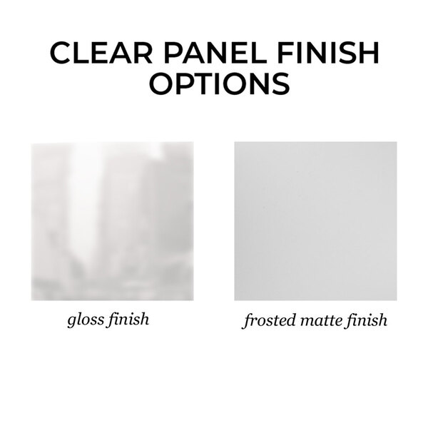 A close-up of a red H. Risch, Inc. 10 view vinyl menu cover with gold corners.