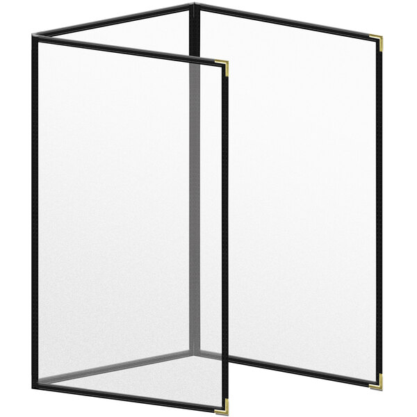 A white rectangular object with a black border.