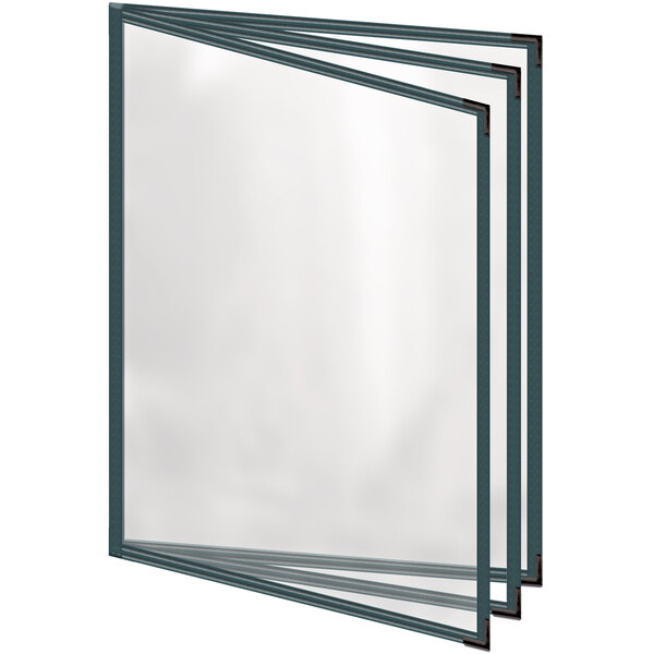A white rectangular object with black lines.