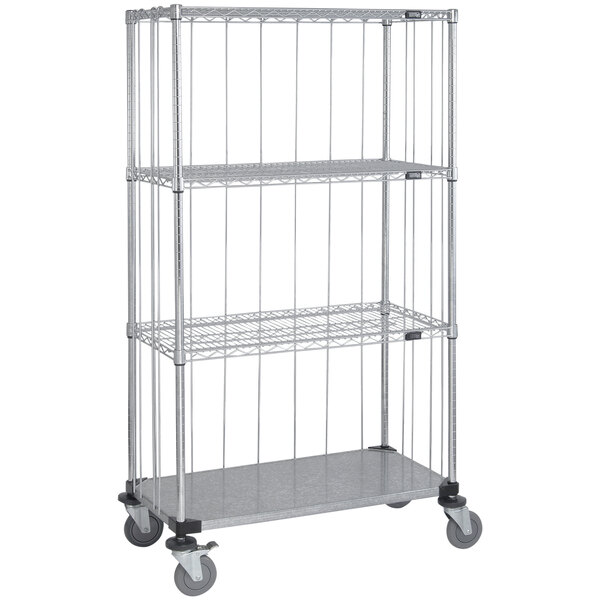 Mobile Stainless Steel Shelf Cart