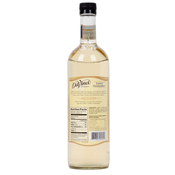 DaVinci Gourmet 750 mL Sugar Free Toasted Marshmallow Flavoring Syrup
