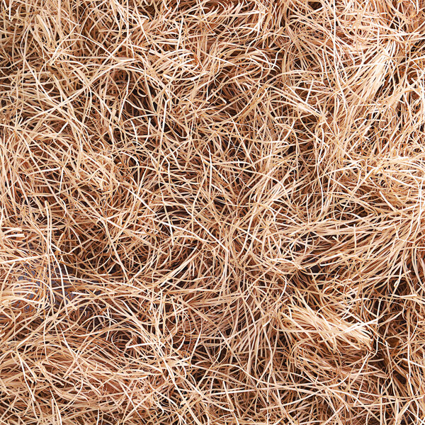 A close-up of Spring-Fill Kraft Very Fine Paper Shred.