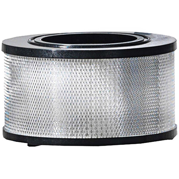 An Onfloor HEPA filter for a Dynavac Pro 1600IC vacuum with black and white rectangular filter media.