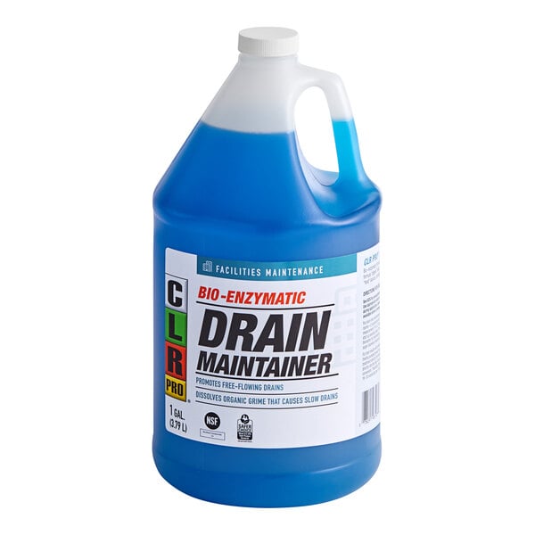 CLR PRO Bio-Enzymatic FM-BEDM128-4PRO Drain Maintainer 1 Gallon - 4/Case