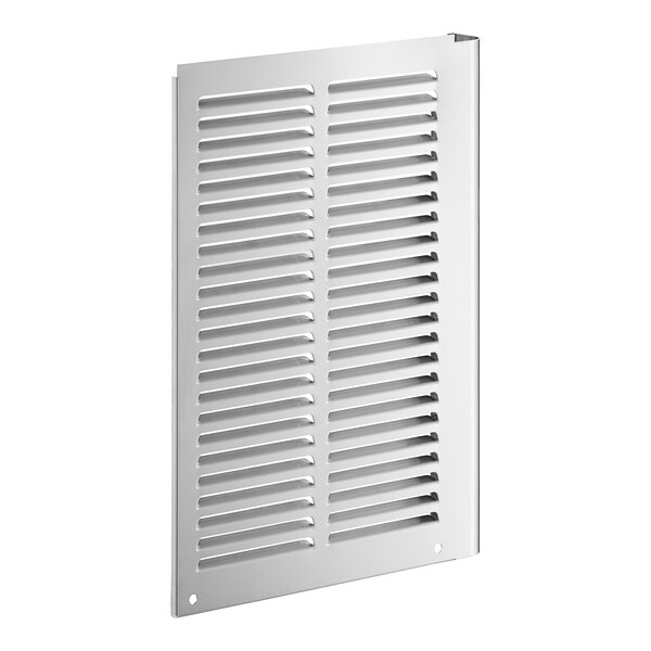 A Narvon white metal right side panel with a vent grille.