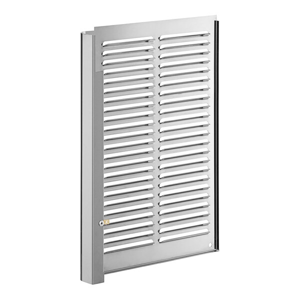 A metal side panel for Narvon slushy machines with a white background.