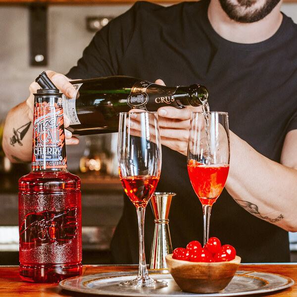 Finest Call 1 Liter Premium Cherry Syrup