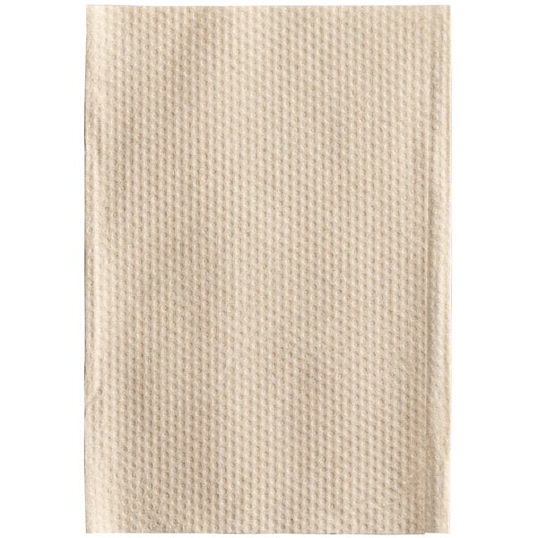 A beige OneUp by Choice Kraft dispenser napkin.