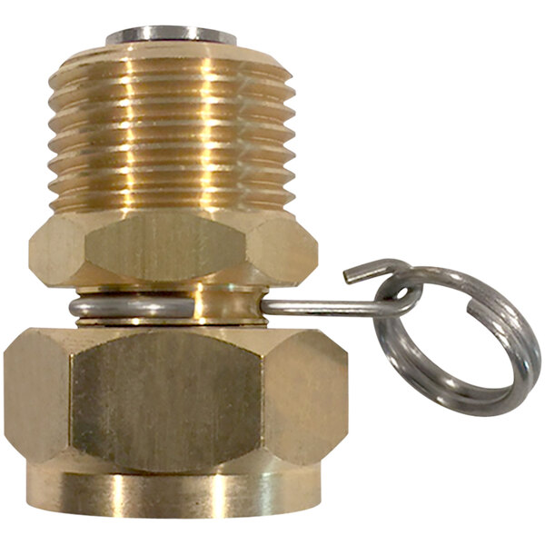 Sani Lav N17 Brass Swivel Hose Adapter With 3 4 Fght Inlet And 3 4 Mght Outlet Connections