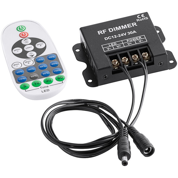 A Canvas Freaks neon pizza slice sign with dimmer controlled by a remote.