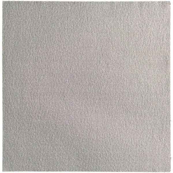 A close-up of a Choice Touchstone tweed linen-feel dinner napkin with a white square pattern.