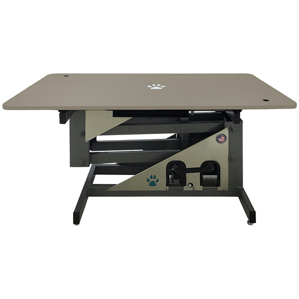 Groomer s Best GB42HYT T 24 x 42 Hydraulic Tan Grooming Table