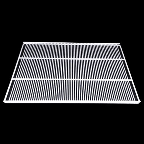 A white metal grate for a True merchandiser.