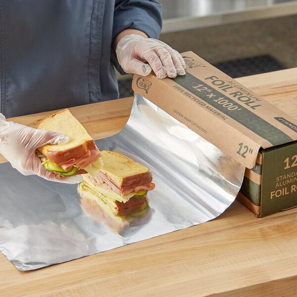EcoWrap Sandwich Wrap 12 x 12 in - 1000 Pack (100949)