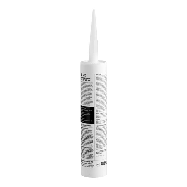 American Sealants 10.2 oz. Black Finish Silicone Sealant